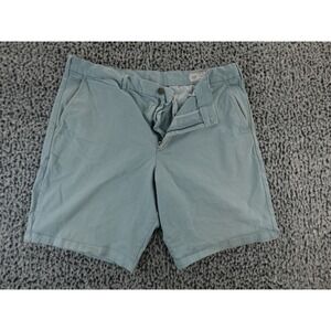 GAP Men's 36 Khaki Shorts 10‎ Inch Inseam Mineral Blue Casual Summer
